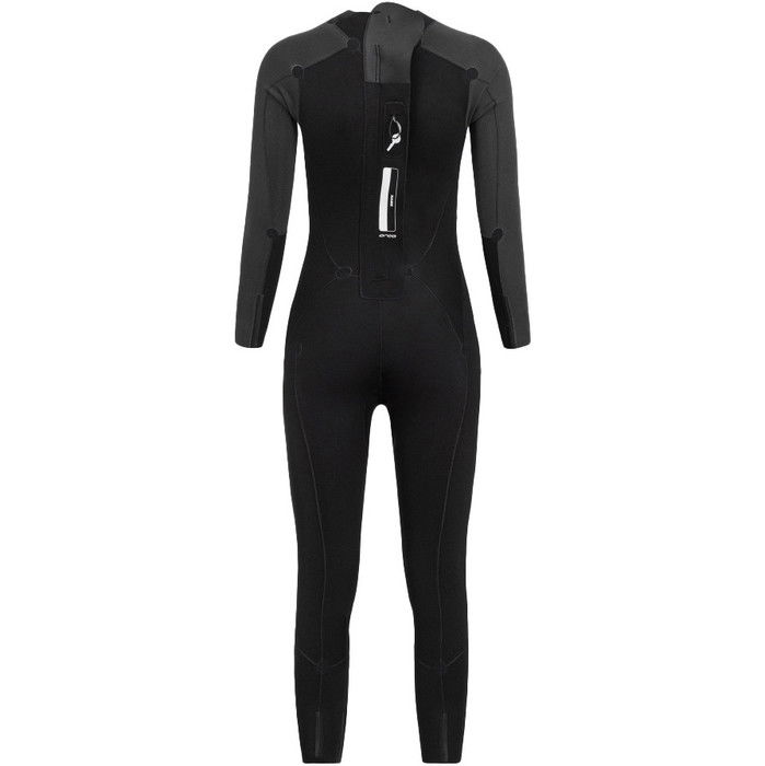 2024 Orca Womens Vitalis TRN Back Zip Open Water Swim Wetsuit NN684601 - Black